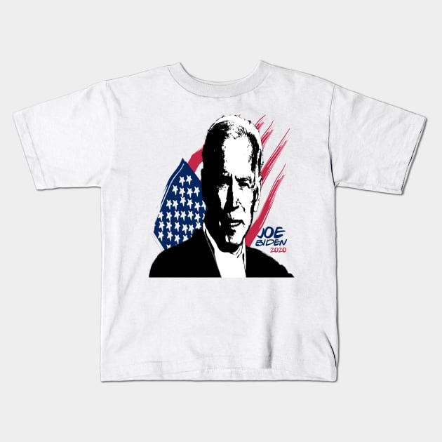 Joe Biden 2020 , Joe Biden , Biden , Biden 2020 , Joe Biden president , 2020 election , vote Kids T-Shirt by Otaka-Design